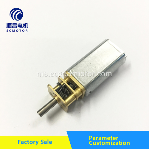 050BGB DC Gear Motor dengan kelajuan 12000rpm dinilai